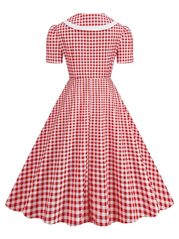 1950s-polka-dots-lapel-bowknot-swing-dress