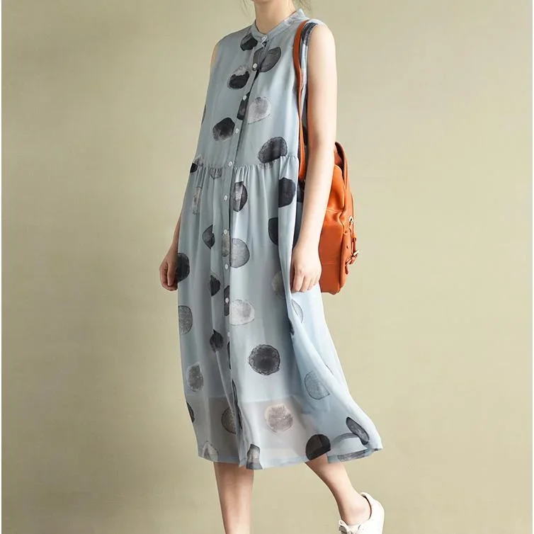 2021-new-blue-dotted-print-chiffon-sundress-plus-size-casual-shirts-dresses-sleeveless-maxi-dress