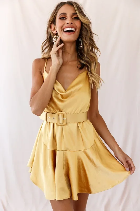 agent-99-belted-satin-cowl-neck-dress-mustard