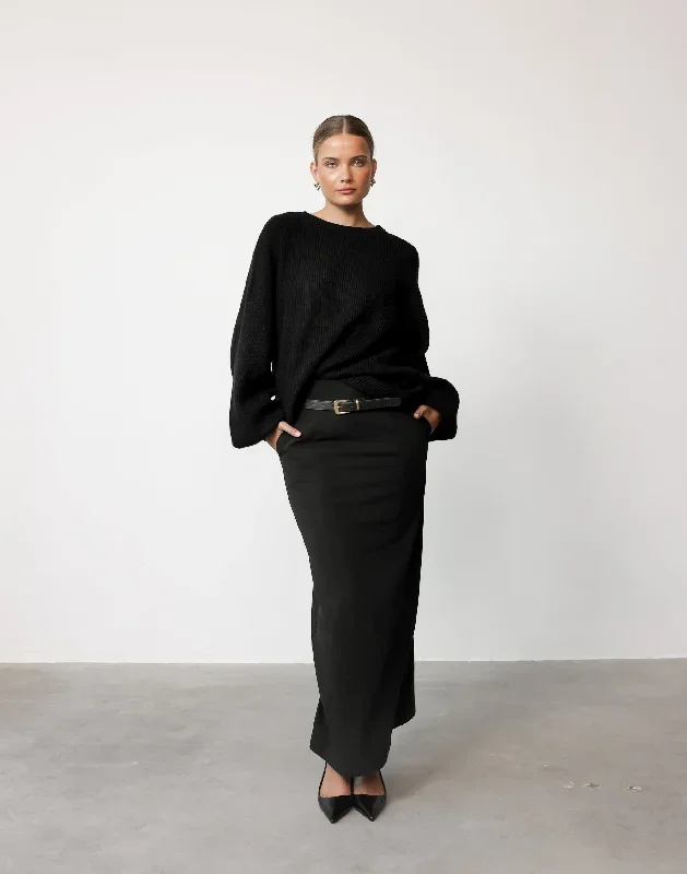 alexander-maxi-skirt-black