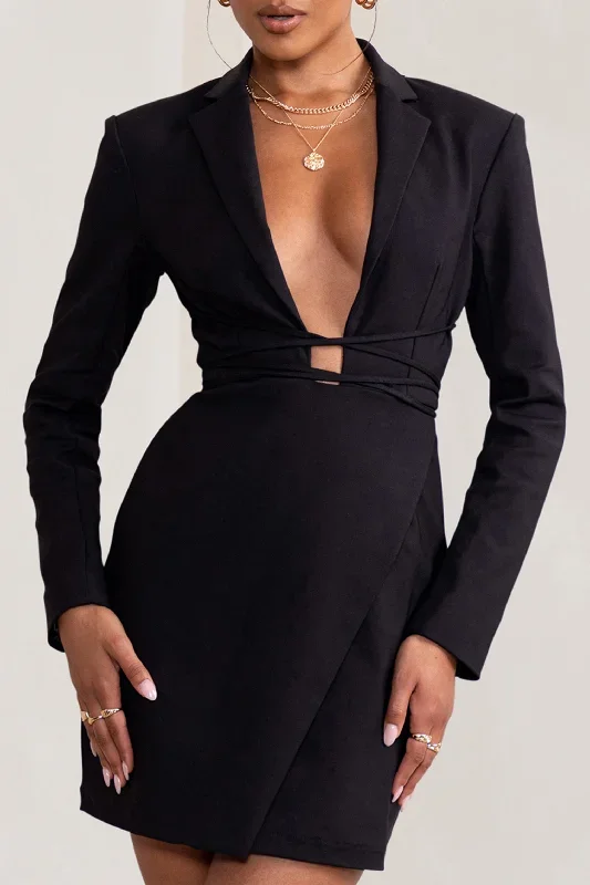 alexandra-black-plunge-neck-cross-strap-detail-blazer-mini-dress-cl127768002