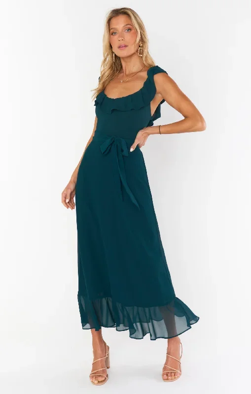 alexis-midi-dress-emerald-chiffon