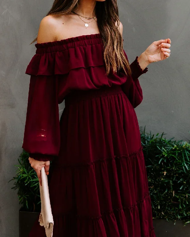 alicia-off-the-shoulder-tiered-midi-dress-burgundy