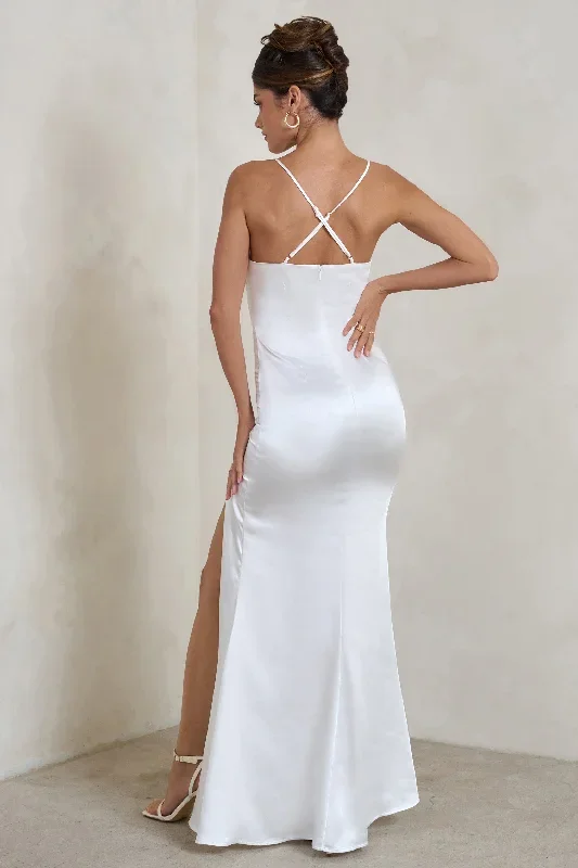 ami-white-satin-plunge-fishtail-maxi-dress-cl128405005