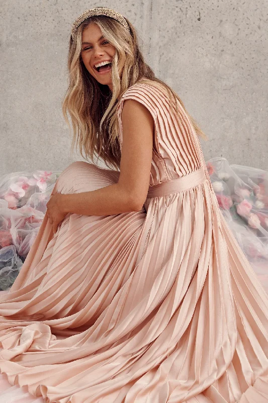 anetta-midi-dress-in-pleated-blush-satin