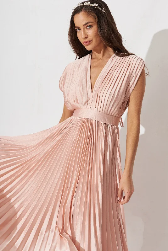 anetta-midi-dress-in-pleated-blush-satin