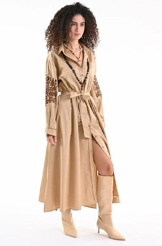 Anna Maxi Dress - Camel