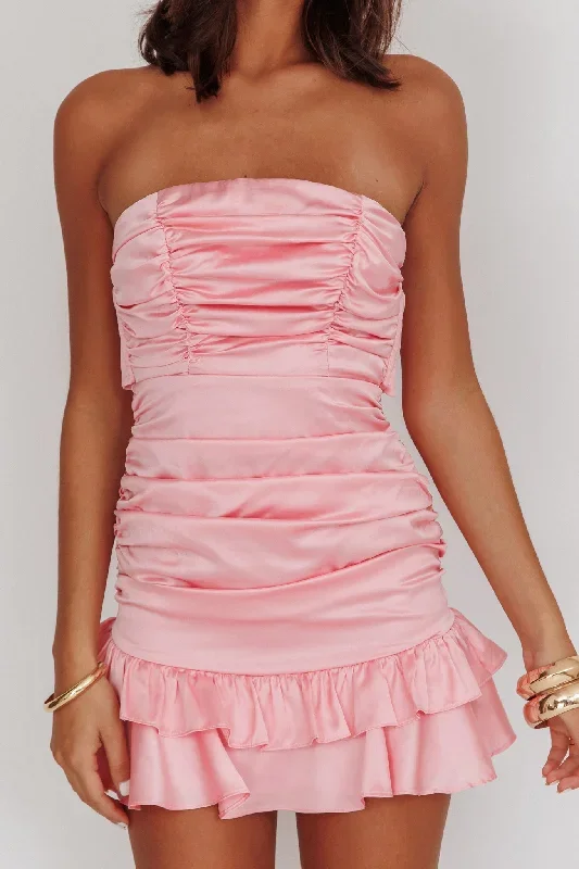 annabella-strapless-tied-back-frill-hem-mini-dress-baby-pink