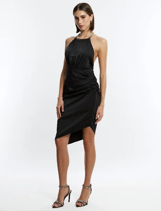 Anwen Ruched Mini Dress