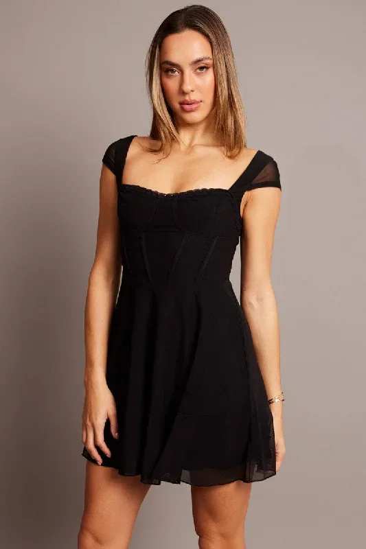 black-fit-and-flare-dress-mini-mesh-dd4007-47pb-2