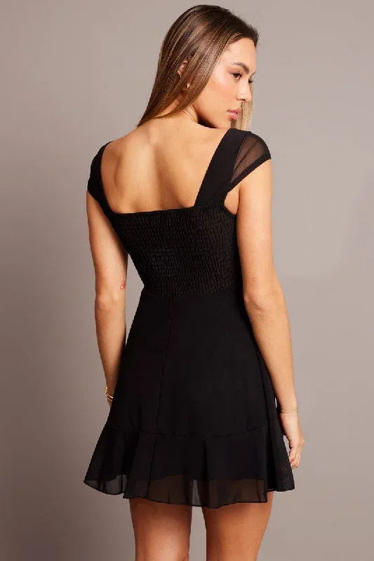 black-fit-and-flare-dress-mini-mesh-dd4007-47pb-2