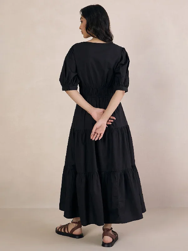 black-poplin-smocked-maxi-dress-ff-5196a