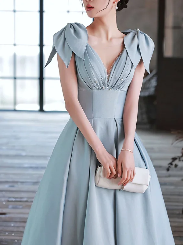 blue-v-neck-satin-long-prom-dress-blue-satin-evening-dress