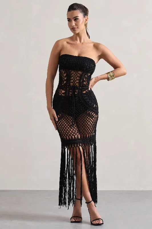 bondi-black-crochet-strapless-maxi-dress-with-fringe-hem-cl133278002