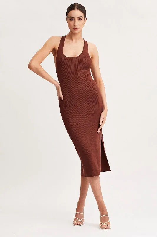 brown-keyhole-dress-sleeveless-midi-knit-dd14008-40ub