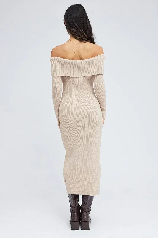 camel-midi-dress-long-sleeve-off-shoulder-bardot-knit-ed0173-38cb-2