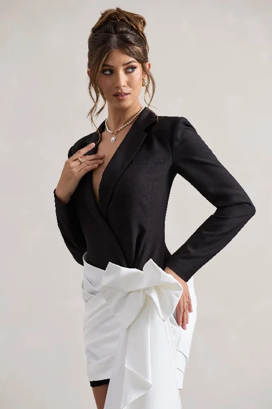 capital-black-tailored-blazer-mini-dress-with-side-drape-cl132295002