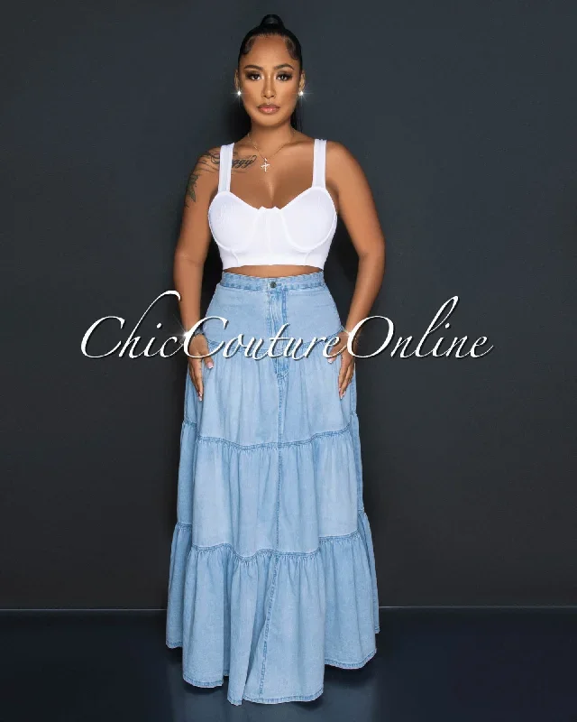 caria-light-blue-tier-denim-maxi-skirt