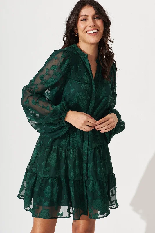 celestia-shirt-dress-in-emerald-burnout-chiffon