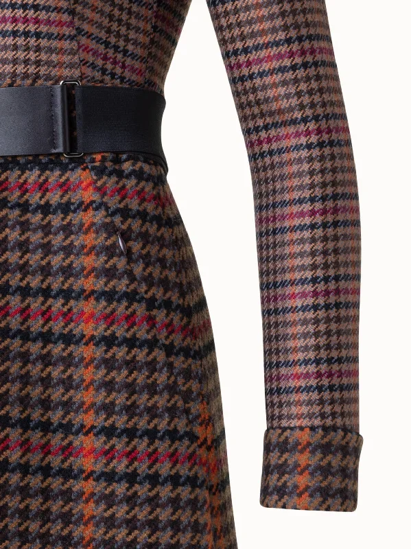 checked-wool-short-dress-vicuna-multicolor