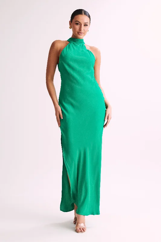 claire-satin-drape-back-maxi-dress-with-split-green