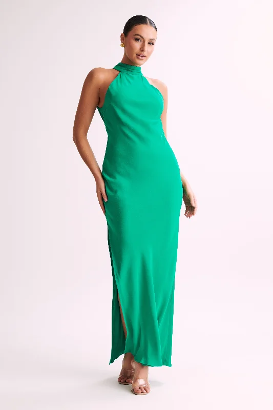 claire-satin-drape-back-maxi-dress-with-split-green