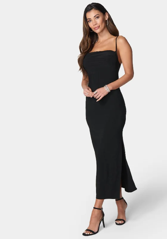 cowl-neck-spaghetti-strap-slit-maxi-black