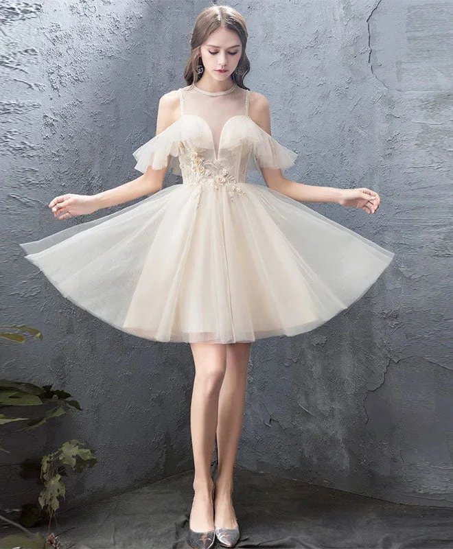 cute-round-neck-tulle-champagne-short-prom-dress-homecoming-dress