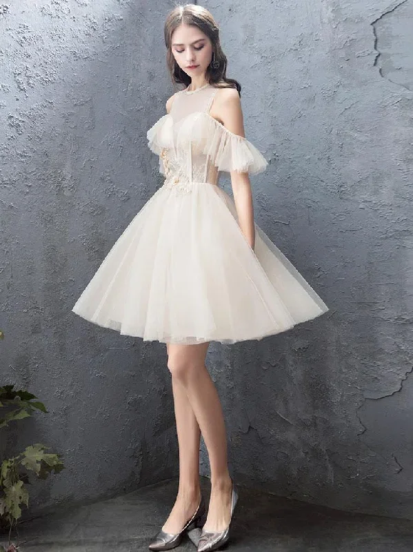 cute-round-neck-tulle-champagne-short-prom-dress-homecoming-dress