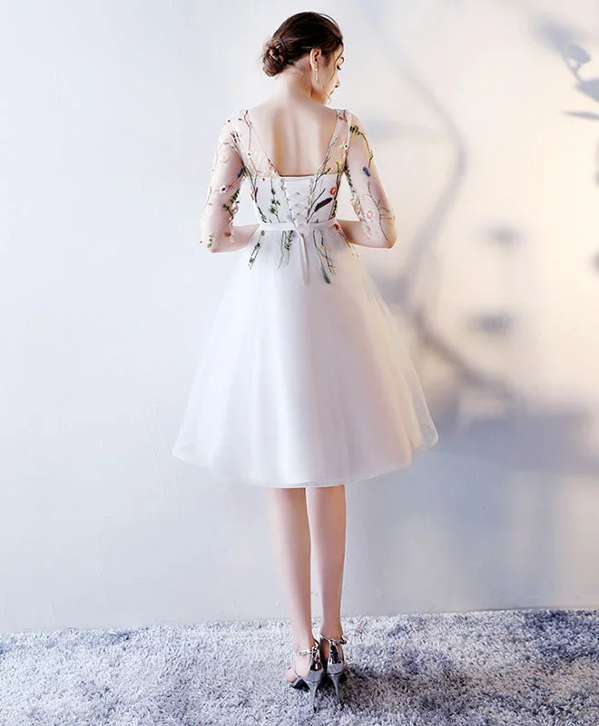 cute-round-neck-tulle-short-prom-drdess-homecoming-dress