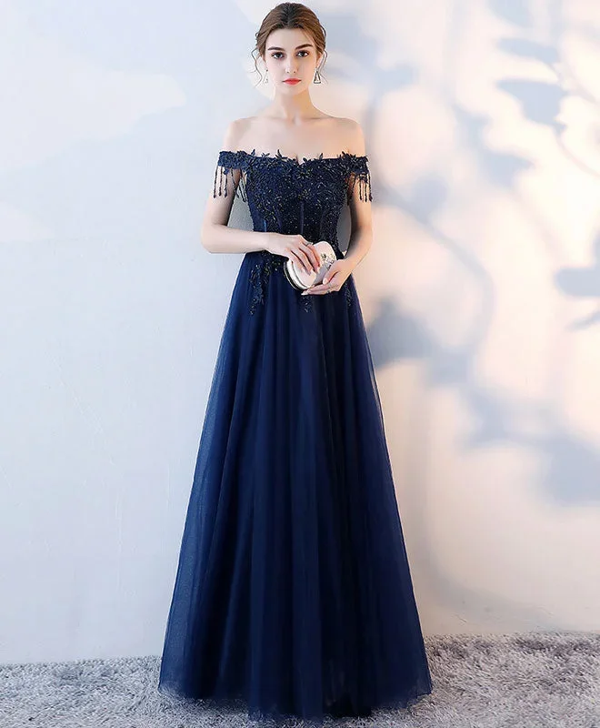 dark-blue-tulle-beaded-long-prom-dress-blue-evening-dress