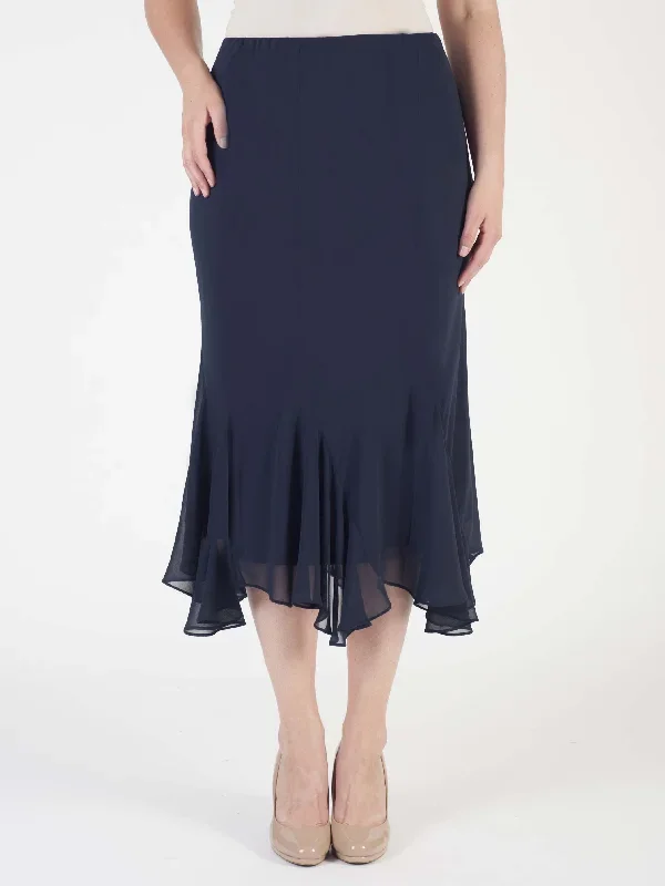 dark-navy-six-panelled-chiffon-skirt