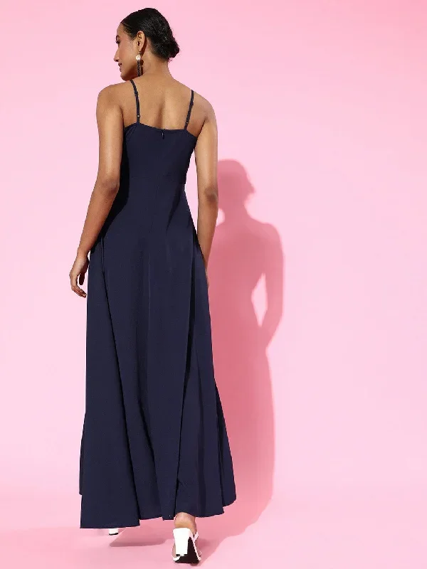 dr1087nb-berrylush-women-navy-blue-crepe-pleated-maxi-dress