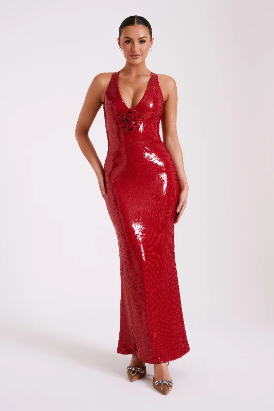 eliza-rose-sequin-maxi-dress-red