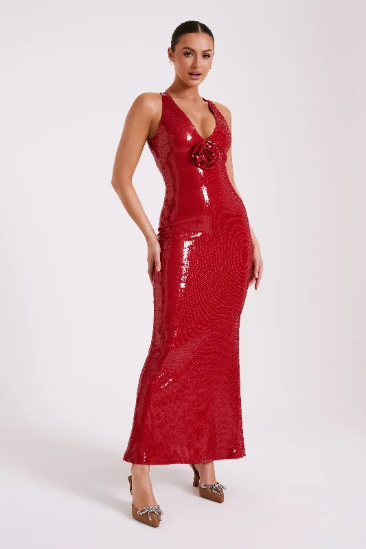 eliza-rose-sequin-maxi-dress-red