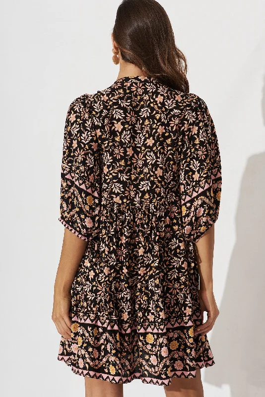 emelyn-dress-in-black-with-blush-multi-boho-floral