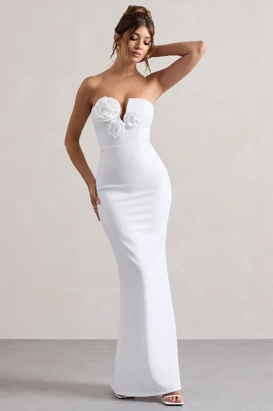 enticed-white-strapless-v-neck-maxi-dress-with-flowers-cl132273005