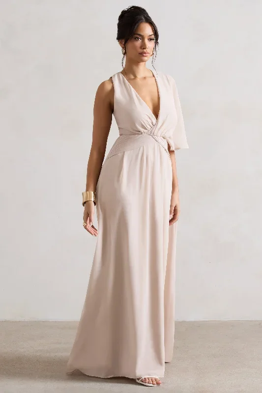 fairytale-champagne-plunge-neck-chiffon-maxi-dress-with-cape-sleeve-cl129989059