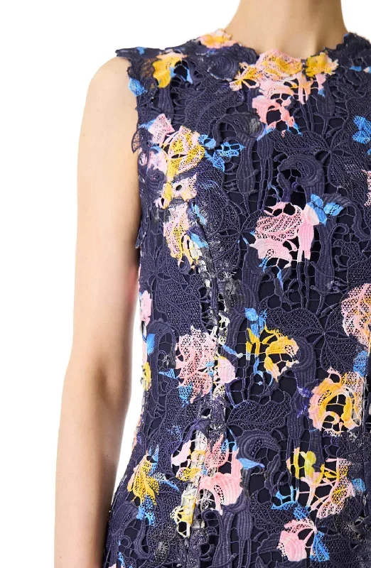 floral-printed-lace-dress-navy