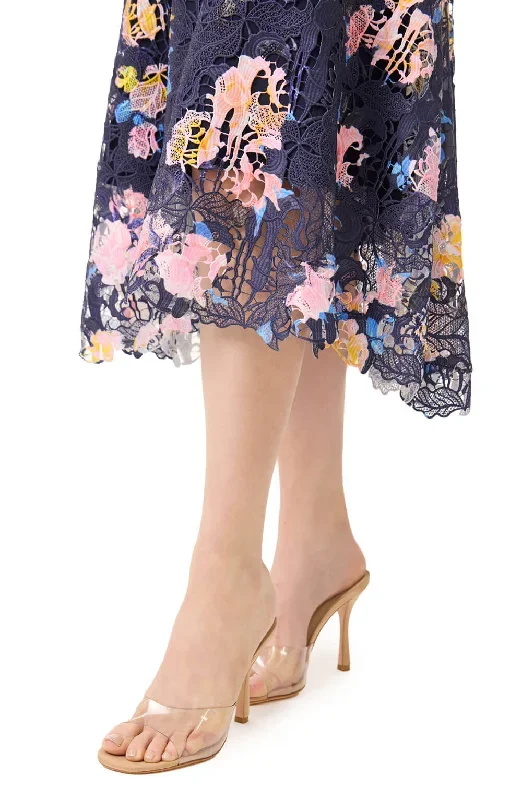 floral-printed-lace-dress-navy