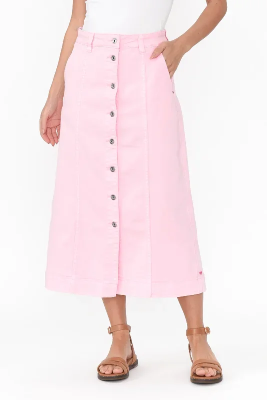 florence-light-pink-denim-button-skirt