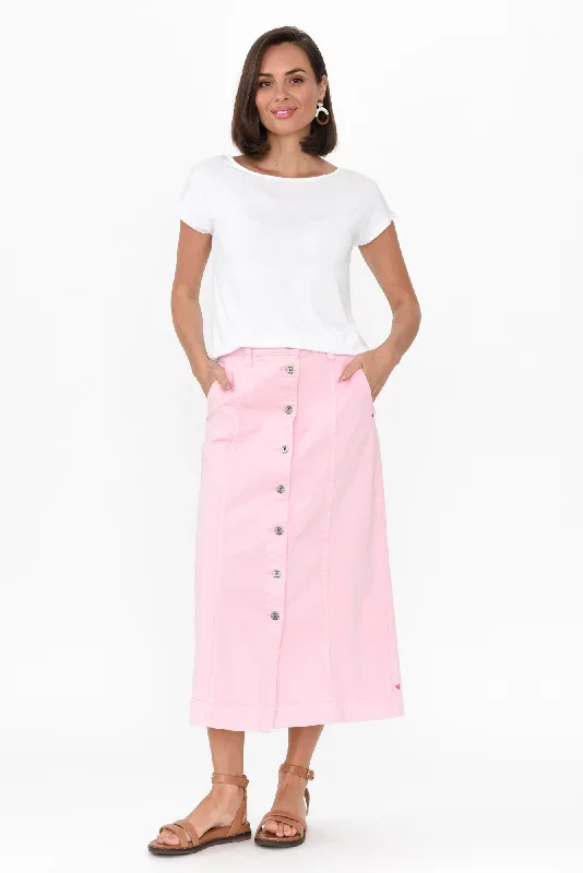 florence-light-pink-denim-button-skirt