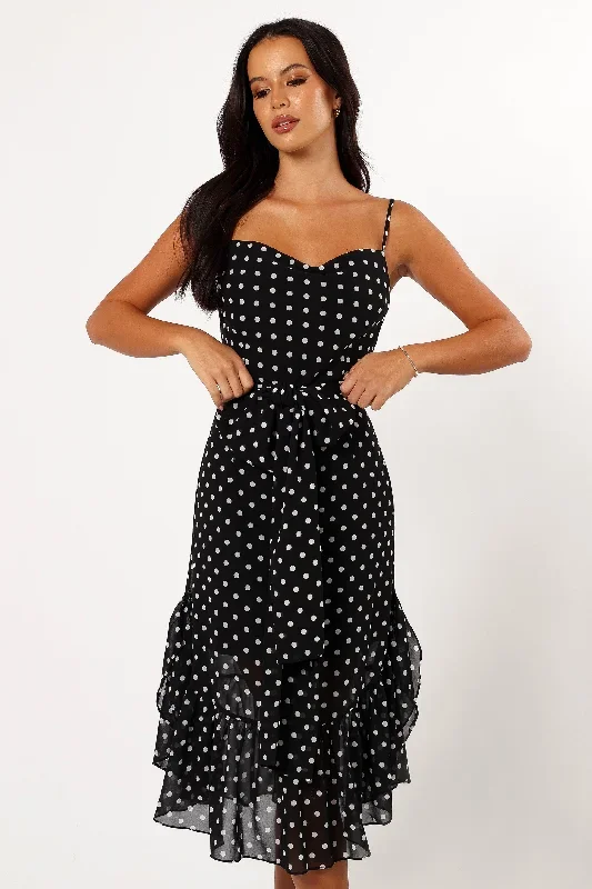 francesca-midi-dress-black-polka-dot