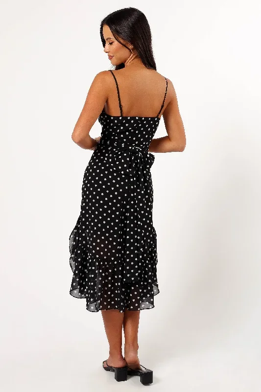 francesca-midi-dress-black-polka-dot