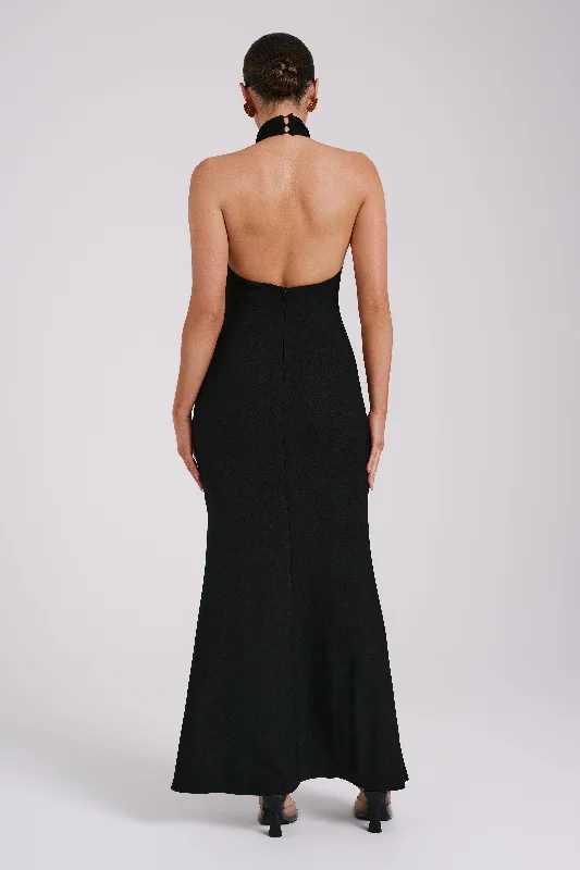 genesis-high-neck-maxi-dress-black