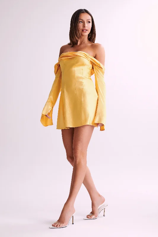 giselle-off-shoulder-satin-mini-dress-mango