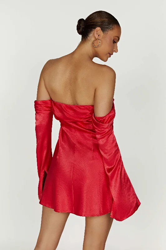 giselle-off-shoulder-satin-mini-dress-red