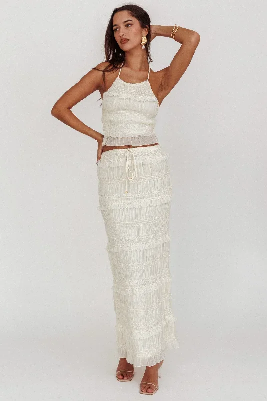 helios-shirred-sequin-maxi-skirt-beige