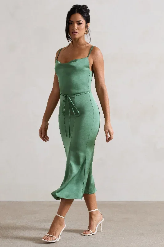 just-a-moment-soft-green-satin-cowl-neck-midi-dress-with-tie-waist-cl129980082