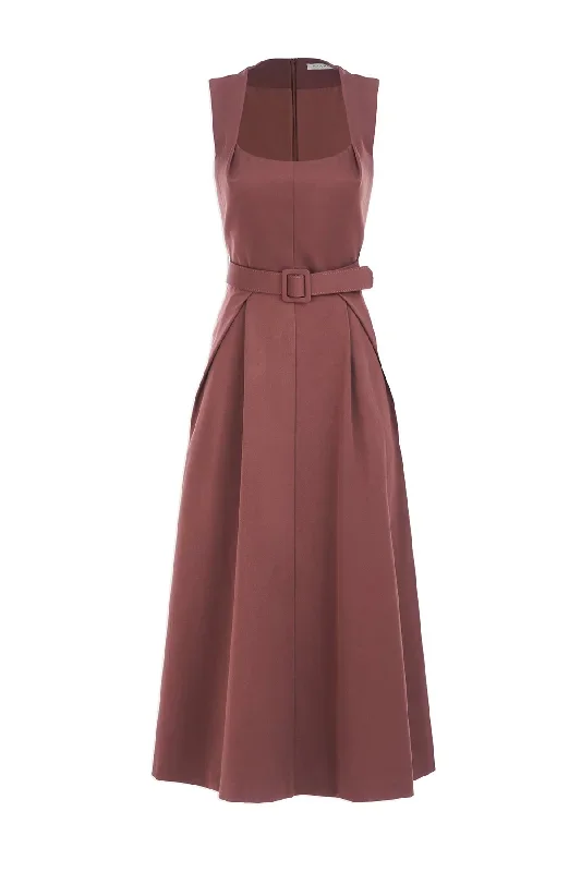 kay-unger-lucielle-tea-length-dress-in-mink